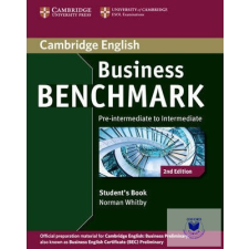  Business Benchmark Pre-intermediate to Intermediate Business Preliminary Student idegen nyelvű könyv