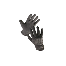  Bustard mikrop. védőkesztyű fekete - 10 védőkesztyű