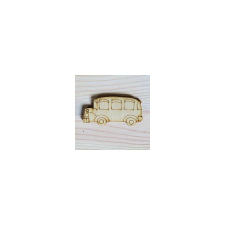 Busz, mérete: 6x3 cm dekorációs kellék
