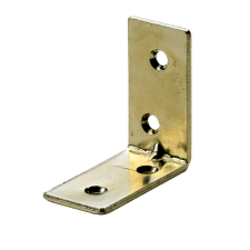  Bútor szegletvas 40mm x 40mm x 15mm rezezett bútor