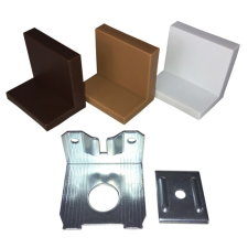  Bútorakasztó 35x45 mm (IKEA) sötét barna barkácsolás, csiszolás, rögzítés