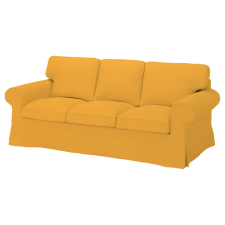 Bútorhuzatok.hu 3 személyes kinyitható Ektorp (Pixbo) kanapé huzat - Hanna sárga lakástextília