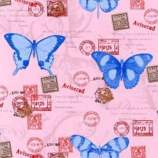Butterflies bútorfólia öntapadós tapéta 45cmx2m tapéta, díszléc és más dekoráció