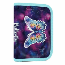 Butterfly Purple pillangós kihajthatós tolltartó - két klapnis - OXY BAG tolltartó
