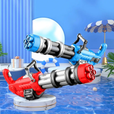 Buzz Bee Toys Gatling elektronikus vízipisztoly vízágyú 58cm vizes játék