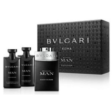 Bvlgari Man Black Cologne Ajándékszett, Eau de Toilette 100ml + After Shave Lotion 75ml + Shower Gel 75ml+ cosmetic bag, férfi kozmetikai ajándékcsomag