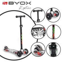 Byox Byox Rapture 3 kerekű roller - Fekete roller