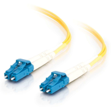 C2G 85605 InfiniBand és száloptikai kábel 2 M LC OFNR Sárga (85605) kábel és adapter