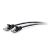 C2G UTP CAT6A Slim Összekötő Fekete 2.1m C2G30145