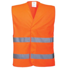C474 Jól láthatósági mellény L/XL NARANCS láthatósági ruházat