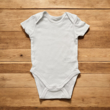 C&A Fehér rövid ujjú body kombidressz, body