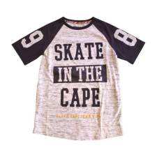  C&amp;A szürke feliratos fiú póló (méret: 134/140) gyerek póló