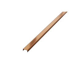 C profil -Szálcsiszolt Réz - 20mm széles építőanyag