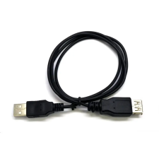C-Tech USB Összekötő Fekete 1.8m CB-USB2AA-18-B kábel és adapter
