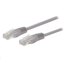 C-Tech UTP CAT5E Összekötő Szürke 25cm CB-PP5-025 kábel és adapter