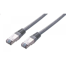 C-Tech UTP CAT5E Összekötő Szürke 2m CB-PP5F-2 kábel és adapter