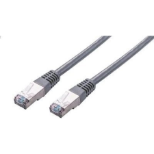 C-Tech UTP CAT5E Összekötő Szürke 5m CB-PP5F-5 (CB-PP5F-5) kábel és adapter