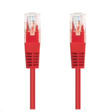 C-Tech UTP CAT6 Összekötő Piros 3m CB-PP6-3R kábel és adapter