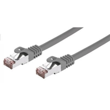 C-Tech UTP CAT6 Összekötő Szürke 10m CB-PP6F-10 kábel és adapter