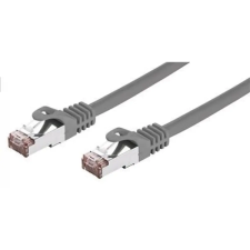 C-Tech UTP CAT6 Összekötő Szürke 5m CB-PP6F-5 kábel és adapter
