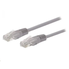 C-Tech UTP CAT6A Összekötő Szürke 2m CB-PP6A-2 kábel és adapter