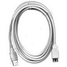 CAB USB hosszabbító kábel A-A 4,5m kábel és adapter