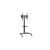 Cabletech Mobile TV Mount - Stand with Shelf