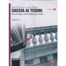 CACCIA AI TESORI+CD+DVD B1-C1 nyelvkönyv, szótár