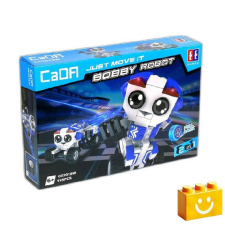  CaDA C52018W - Bobby Robot építőjáték - 100% kompatibilis minden más kedvelt márkával barkácsolás, építés