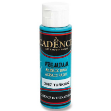  Cadence Premium akril festék, 70 ml, türkiz dekorációs kellék