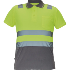  CADIZ HV galléros póló sárga/szürke 5XL