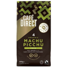 Cafédirect BIO Machu Picchu SCA 82 szemes kávé, 200 g (CD019202) kávé