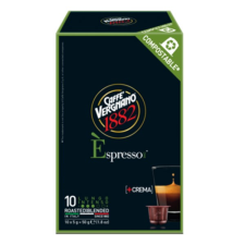 Caffe Vergnano Kávékapszula caffé vergnano nespresso lungo 10 kapszula/doboz 2295702 kávé
