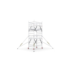  CAGSAN gurulóállvány Protube LN (180)-Munkamagasság: 5,2m létra és állvány