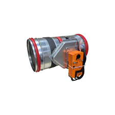 Cairox Motoros, kör keresztmetszetű tűzcsappantyú, 230V, 120 perc- Circe4 M230- D400 hűtés, fűtés szerelvény