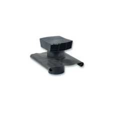 Cairox PVC TETŐSAPKA FEKETE CTP150B hűtés, fűtés szerelvény