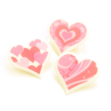 Cake Masters Cake-Masters cukordísz, mintás szív, 10 db sütés és főzés