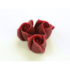 Cake Masters Cake-Masters marcipán rózsák, kicsi, bordó, 4 db sütés és főzés