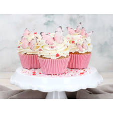 Cake Masters Cake-Masters tortadísz, pillangó, rózsaszín, ostyapapír, 29 db sütés és főzés