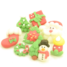  Cake-Masters cukor dekoráció – Karácsonyi dekoráció – 8 darab sütés és főzés