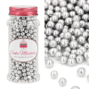  CakeMasters szórócukor, cukorgyöngy – Ezüst gyöngy – 5mm