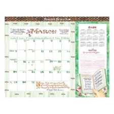  Cal 2026- Susan Branch Large Desk Pad Monthly Blotter naptár, kalendárium