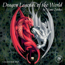  CAL 25 ANNE STOKES DRAGON LEGENDS OF THE – MINI WALL naptár, kalendárium