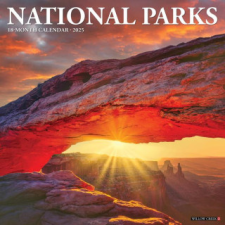 CAL 25 NATIONAL PARKS 2025 WALL – WALL naptár, kalendárium