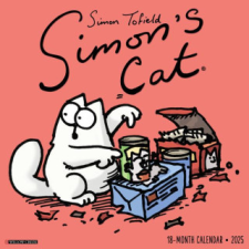  CAL 25 SIMONS CAT 2025 WALL – WALL naptár, kalendárium