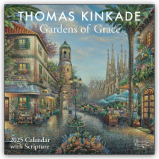 CAL 25 THOMAS KINKADE GARDENS OF GRACE – WALL naptár, kalendárium