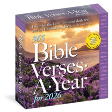  CAL 26 365 BIBLE VERSES A YEAR – BOX naptár, kalendárium