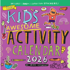  CAL 26 KIDS AWESOME ACTIVITY – WALL naptár, kalendárium