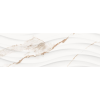 Calacatta Ceramika Color Calacatta Onda rektifikált 3D megjelenésű dekor falicsempe 25 cm
