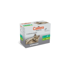  Calibra Cat Premium Line Sterilised Multipack 12x100g macskaeledel